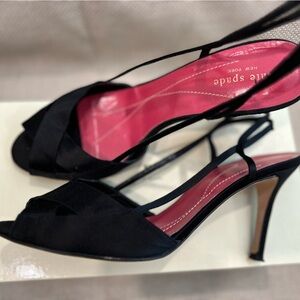 Kate Spade Evening Satin High Heel Sandal
